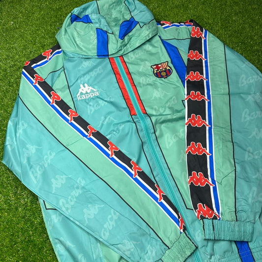 Barcelona 92/95 Vintage Windbreaker Jacket