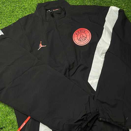 PSG 2025 Windbreaker Jacket Black
