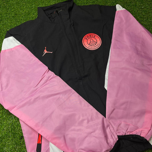 PSG 2025 Windbreaker Jacket Pink/Black