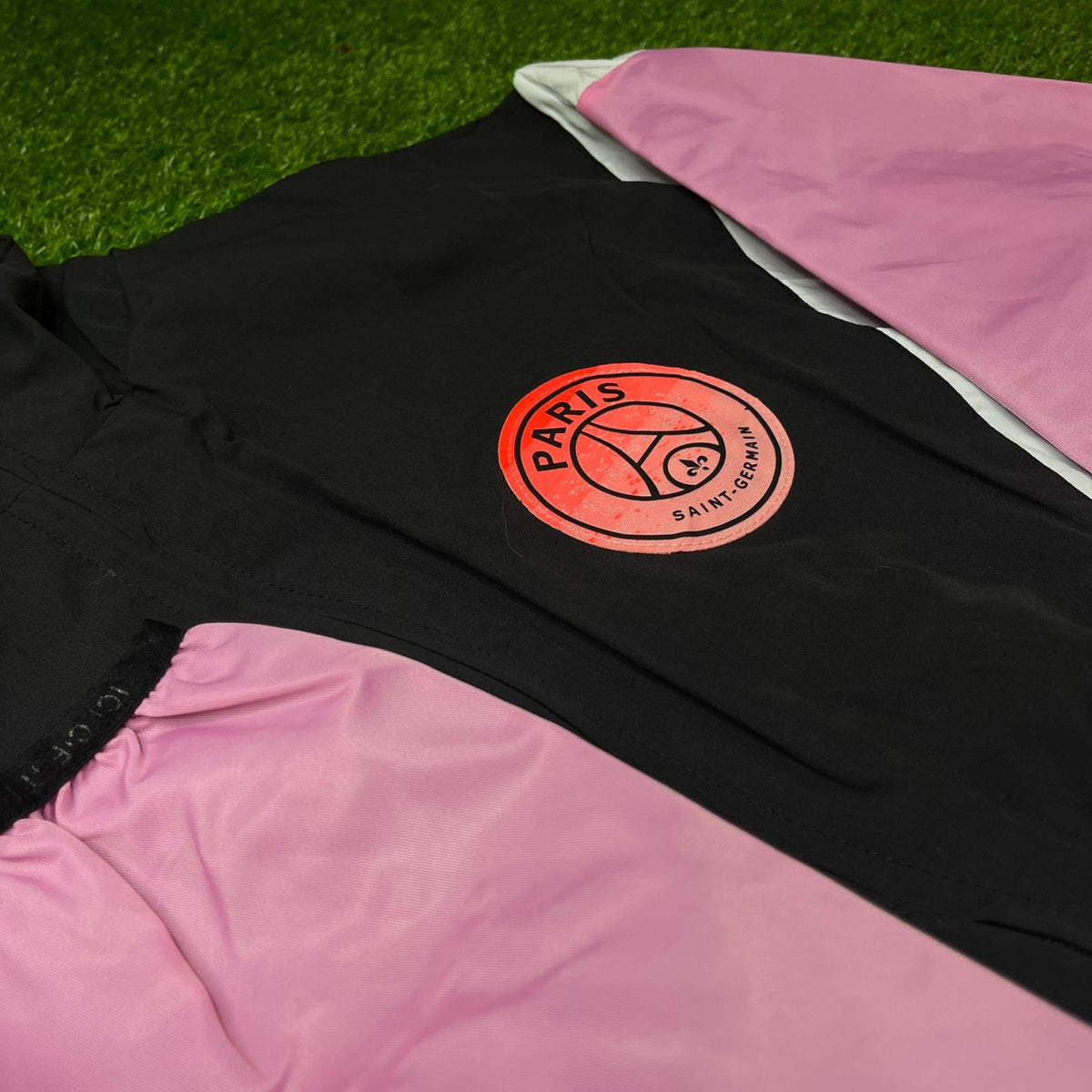 PSG 2025 Windbreaker Jacket Pink/Black