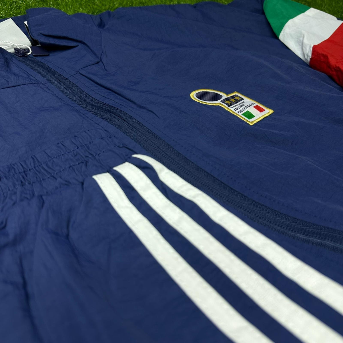Italy 2025 Windbreaker Jacket Night Indigo Blue