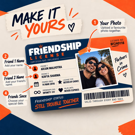 Personalised Friendship License – Certified Influence